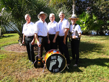 Barefoot Bob O and the band